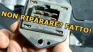 Ventola Riscaldamento: 'Non Riparare'? Sfida Accettata! - Pajero Pinin