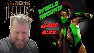 INCREDIBLE WORLD RECORD! Mortal Kombat Trilogy Jade Speedrun [AWESOME]