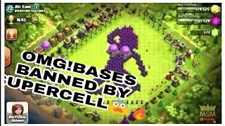 Crazy 🤣and Banned 🔥 Coc Bases in 2018  |sexual banned 😬 bases |coc crazy base 2018