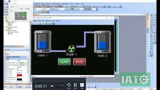 Giao diện HMI Mitsubishi chuyển động