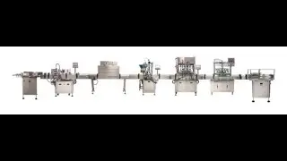Automatic line- washing bottle, Filling ,capping, labeling production line