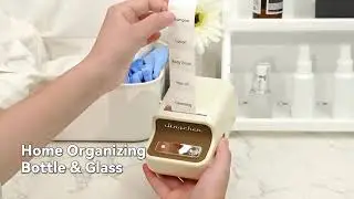 Portable Bluetooth Label Printer with Auto Identification