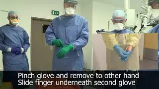 Coronavirus: PPE donning and doffing