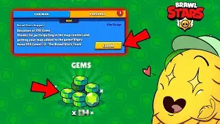 JAKIŚ CZŁOWIEK DOSTAŁ 170 GEMÓW ZA DARMO od TWÓRCÓW w BRAWL STARS!
