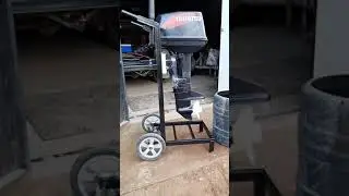 Тележка для перевозки лодочного мотора
