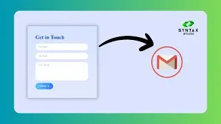 How To Create Working Contact Form Using HTML & CSS | Receive Contact Form Data on Email