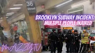 BREAKING: Video From Brooklyn Subway At 36th St Sunset Park | MAZZYTV