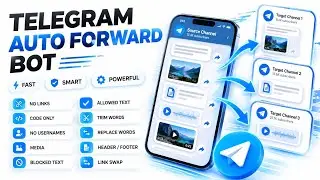 Best Telegram Auto Forward Bot 2026 🚀 | Auto Forward Messages, Media & More