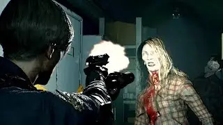 Resident Evil 2 Remake Die Hard 08 ► Slow Motion Kills
