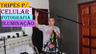 Modelos de Tripé para Foto, Vídeo e Iluminação.