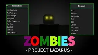 🔥 SUPER HOT! GUI! 🔥 - Project Lazaru GUI | Inf. Ammo, Teleportation, Rapid Fire and Many More!