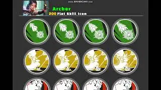 ArcherFlatSkillIcon/Unreal Engine Marketplace/Unity Asset Store/game asset
