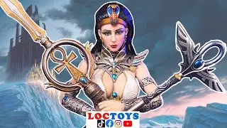 TBLeague Phicen Nefertiti Egypt and Horus Custom 1/6th Scale Action Figure