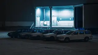 High-speed Volvo Snow Drifting ⛄