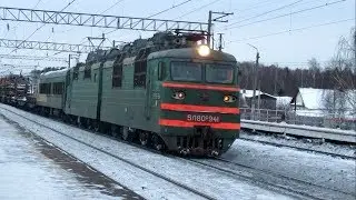 Электровоз ВЛ80Т-941 с хозяйственным поездом