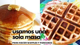 Waffles y Pancakes ¡Usando la misma masa! - Paloma Casanave (Miss Cupcakes)