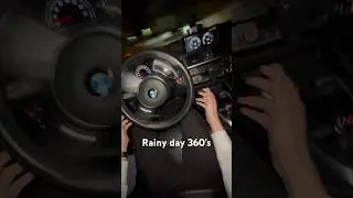 Night drifting in the rain. 360’s. 