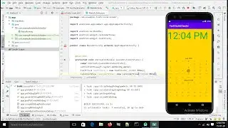 how to set calender and time in android studio?calender in android studio?
