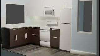 BLENDER PROJECT | How to render a photo realistic kitchen interior in BLENDER