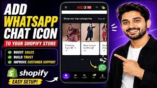 WhatsApp Chat Icon for Shopify — Floating WhatsApp Button (No App | One-Time Purchase)