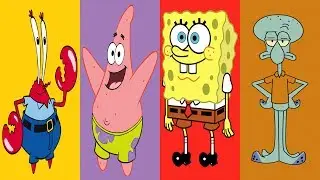 Wrong Heads SpongeBob SquarePants | Patrick,SpongeBob,Squidward | Finger Family Nursery Rhymes