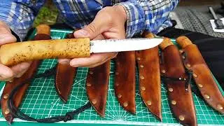 обзор Готовых Работ, НОЖИ простые и не только!