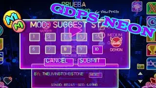 GDPS Neon Servidor Privado de Geometry Dash Con Mod Menu | Hecho Por Mi | Para Android y Pc