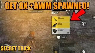 New pubg mobile trick |Haloween mode| AWM +8x