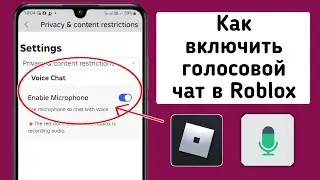 Как получить голосовой чат в Roblox без ID