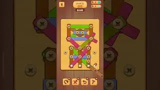 wood nuts & bolts puzzle gameplay : level 11-15 walkthrough