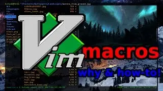 vim Macros: Why and How-To!