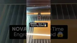 Real-Time Speed on the AEON NOVA S REDLINE Laser 🚀
