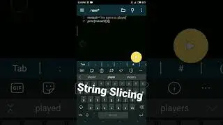 how to slice a string in python. 
