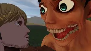 Miche doesn't like talking monkeys (AOT VR)