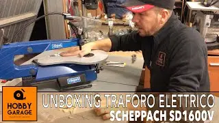 Unboxing Traforo elettrico Scheppach SD1600V