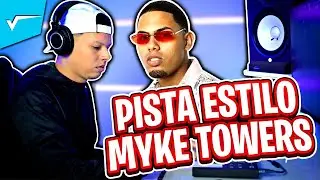 Haciendo una PISTA Estilo MYKE TOWERS - Como hacer un BEAT de Reggaeton en FL Studio 20