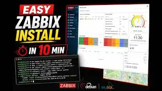 How to Install Zabbix 7.4 on Debian 13