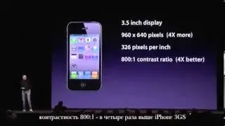 Презентация iPhone 4 (на русском)