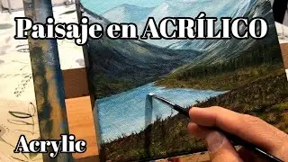 Cómo pintar paisaje en ACRÍLICO para TODOS los NIVELES.