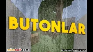 Minecraft - Butonlar Haritası / Cidden Map Bozuk M0Ruq :D