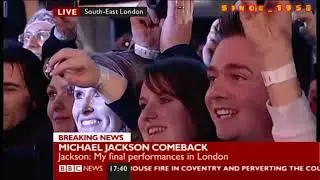 Michael Jackson announce comeback 2009 PART 3