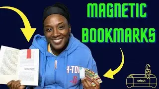 🤓CRICUT EXPLORE AIR 2 FOR BEGINNERS: HOW TO MAKE MAGNETIC BOOKMARKS