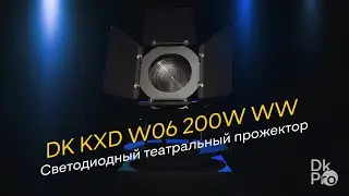 DK pro KXD W06 200W WW — Светодиодный театральный прожектор