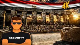 Karnak Temple In 4K. Escorted By Security, May 2024