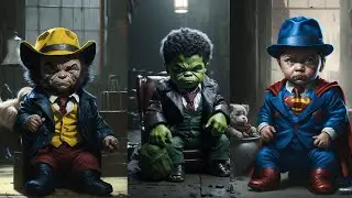 Superheroes But Mafia Babies 🔥🔥 All Characters