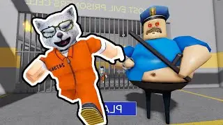 ПОБЕГ из УЖАСНОЙ ТЮРЬМЫ от Огромного Полицейского в Роблокс