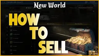 New World - How to make money on the TRADING POST