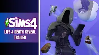 NEW SIMS 4 DEATH EXPANSION PACK REVEAL TRAILER! 2 NEW CAREERS, GRAVEYARD,  REINCARNATION ETC