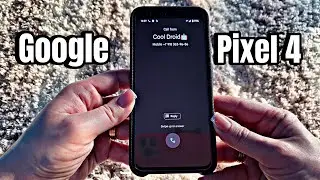 Google Pixel 4 6/64 GB / nano SIM+eSIM incoming call / default ringtone