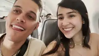 Viajando de avião pela primeira vez!